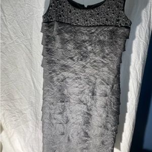 Grey/silver dress, Jessica Howard size 8